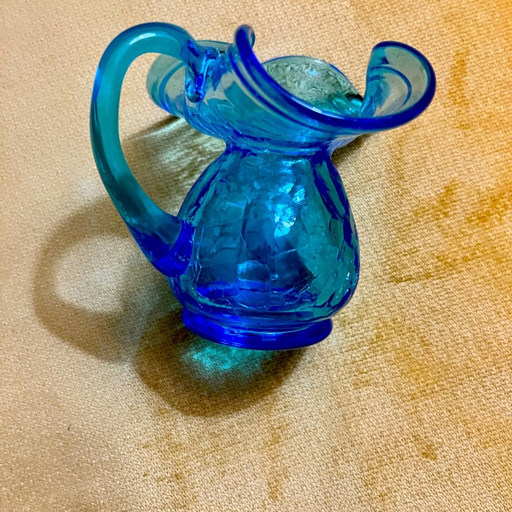 Small Crackle Glass